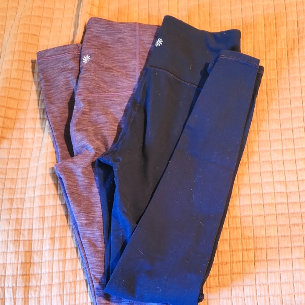 2 Pair Of Athleta Leggings